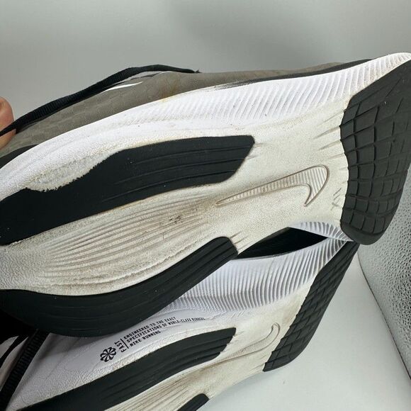 Nike Zoom Fly 3 Shoes Mens Size 11 Black White Running Cushioned - Picture 13 of 16